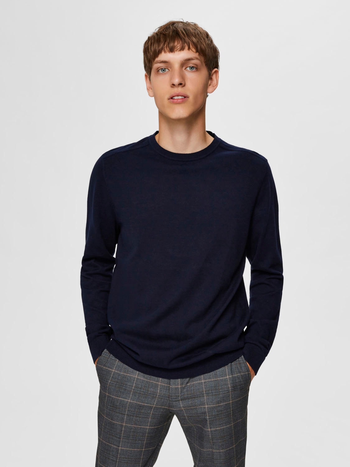 SELECTED HOMME Strickpullover »SLHBERG CREW NECK NOOS« SELECTED HOMME Strickpullover »SLHBERG CREW NECK NOOS« von SELECTED HOMME