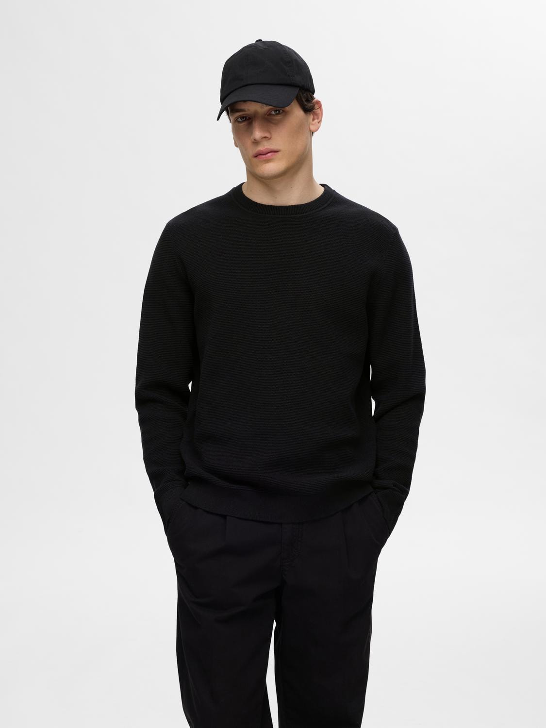 SELECTED HOMME Strickpullover »SLHROSS LS KNIT STRUCTURE CREW NECK NOOS« SELECTED HOMME Strickpullover »SLHROSS LS KNIT STRUCTURE CREW NECK NOOS« von SELECTED HOMME
