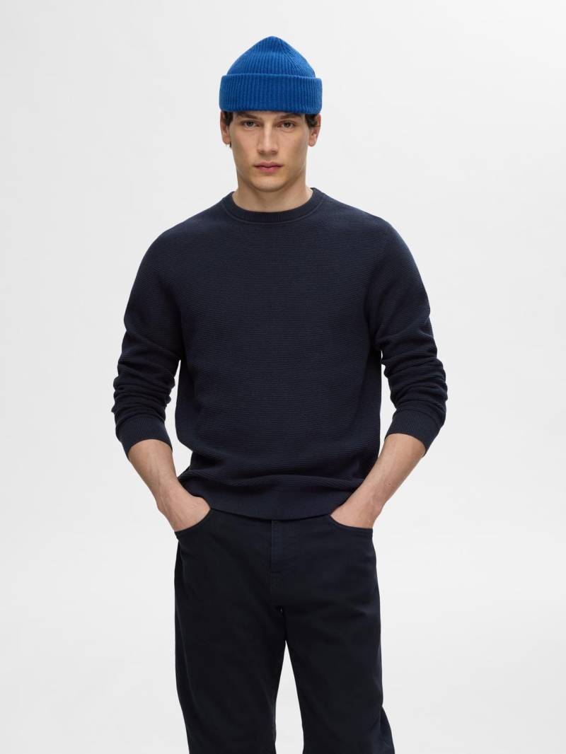 SELECTED HOMME Strickpullover »SLHROSS LS KNIT STRUCTURE CREW NECK NOOS« SELECTED HOMME Strickpullover »SLHROSS LS KNIT STRUCTURE CREW NECK NOOS« von SELECTED HOMME