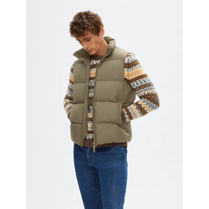 Gilet Herren Hellgrün M von SELECTED