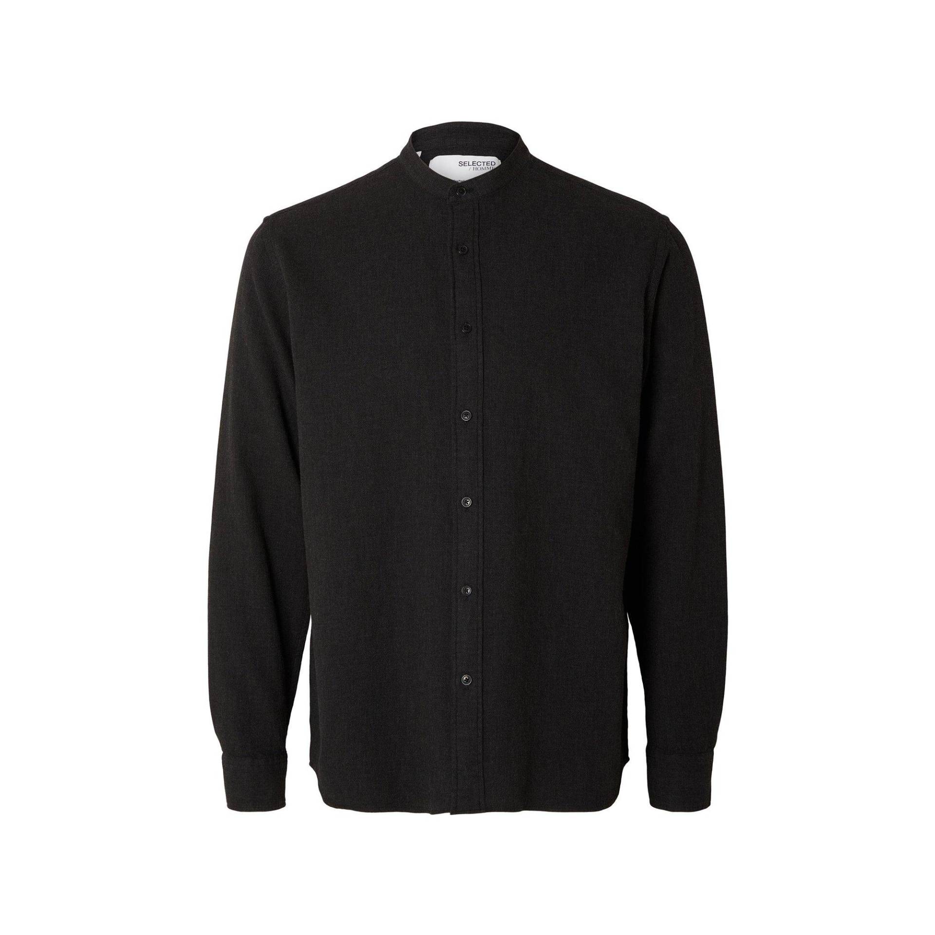 Hemd, Langarm Herren Black S von SELECTED