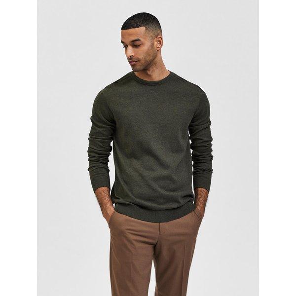 Pullover Herren Dunkelgrün S von SELECTED