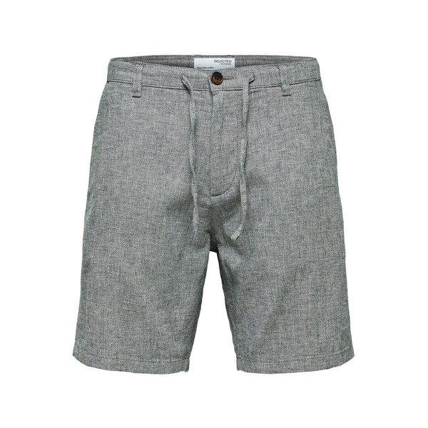 Leinen-shorts Herren Blau Bunt XL von SELECTED