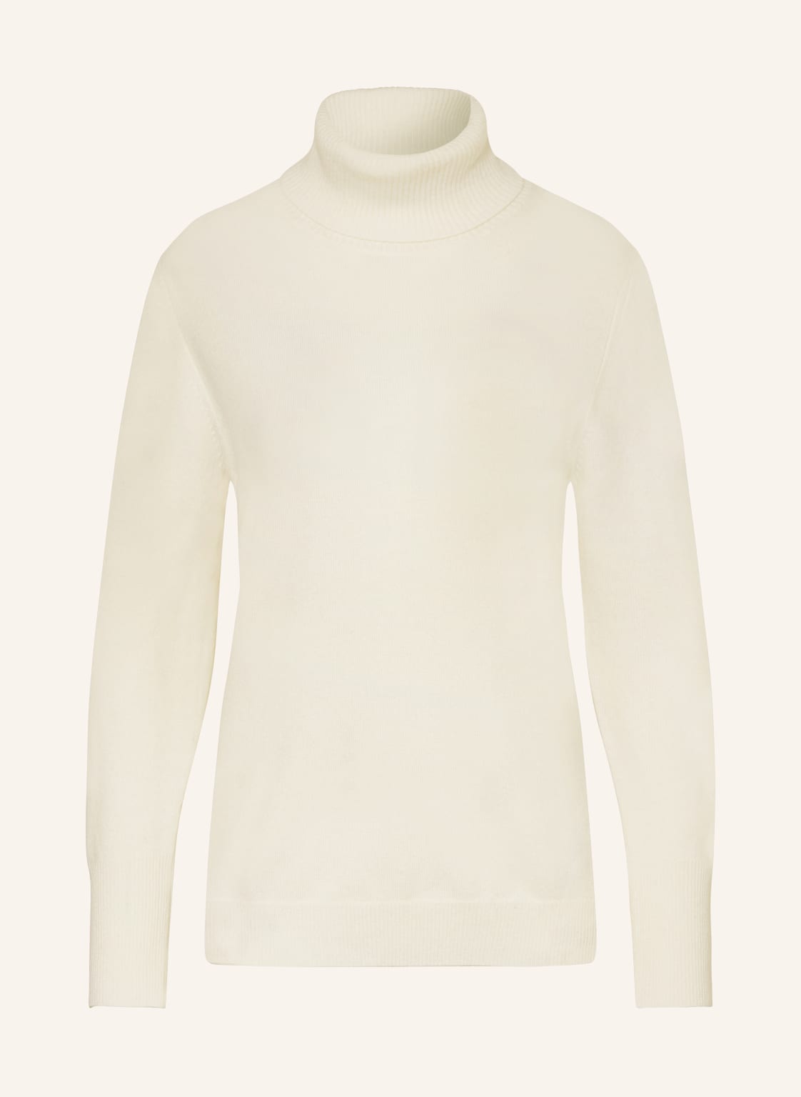 Sem Per Lei Rollkragenpullover Mit Cashmere weiss von SEM PER LEI