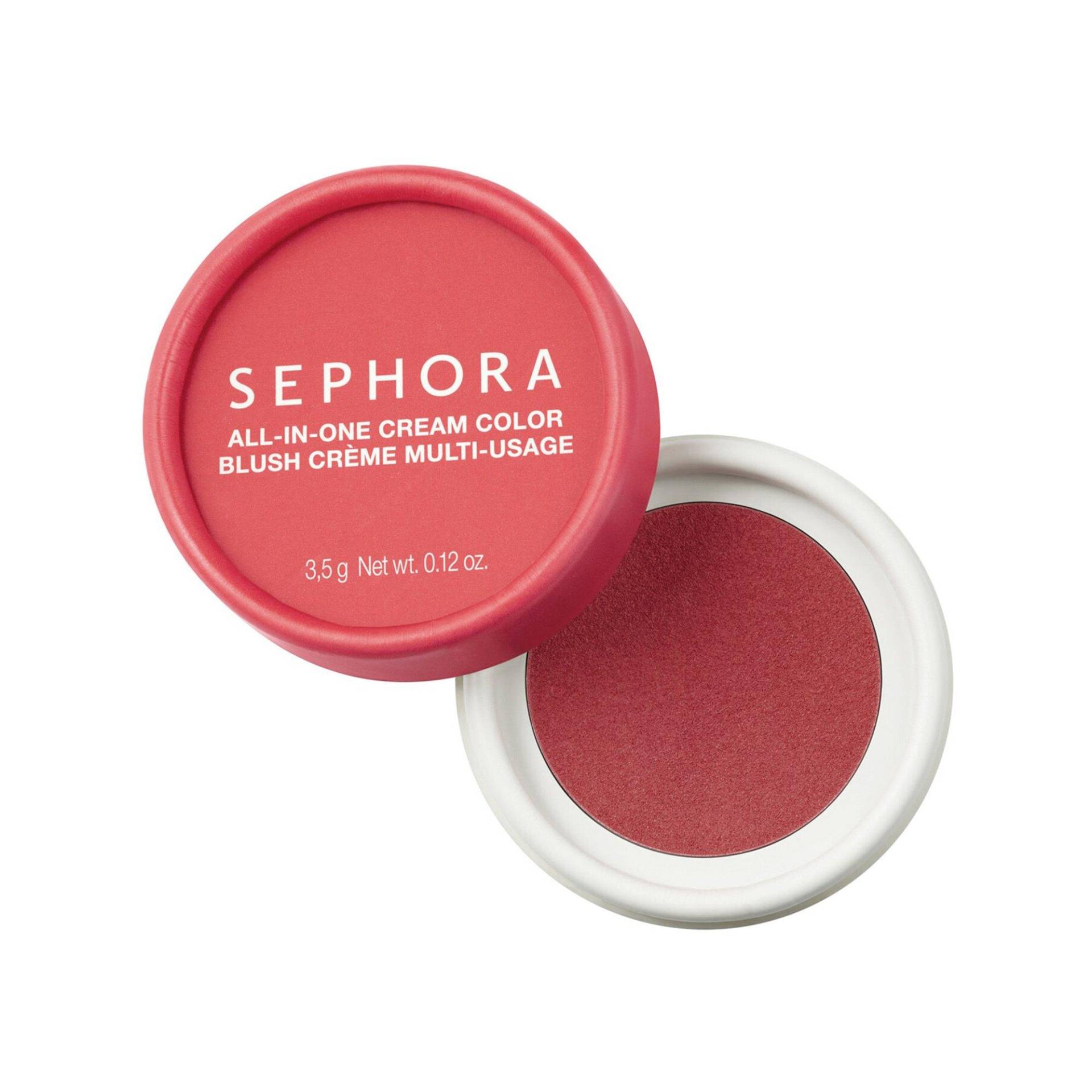 Vielseitige Rouge-creme - Natürliche Ausstrahlung + Pflege Gegen Fahlen Teint Damen  Daring Tangerine 3.5g von SEPHORA