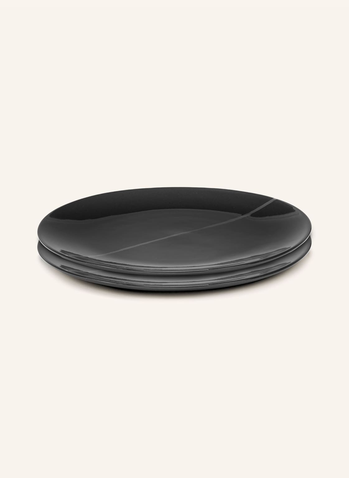 Serax 2er-Set Speiseteller Zuma S grau Serax 2er-Set Speiseteller Zuma S grau von SERAX