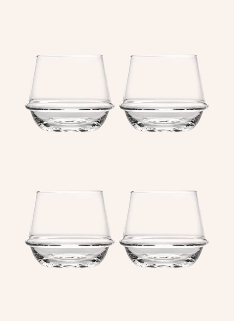 Serax 4er-Set Trinkgläser Dune S transparent von SERAX