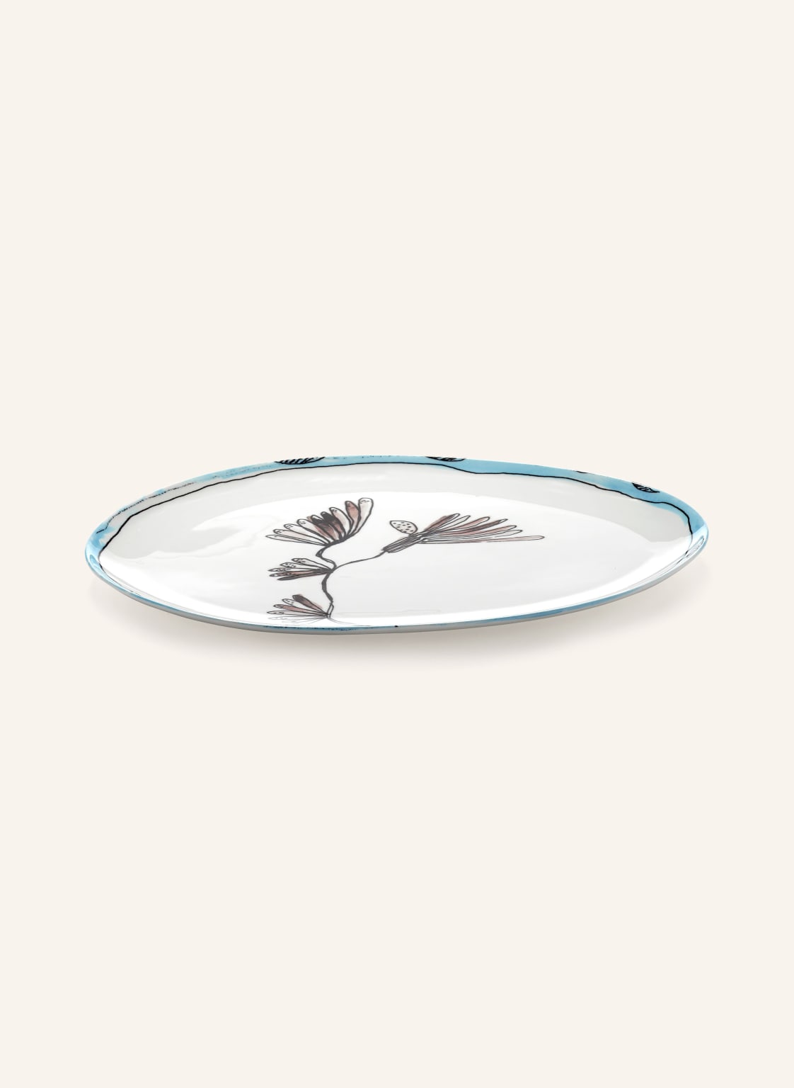Serax Servierplatte Midnight Flowers °2 L Camelia weiss Serax Servierplatte Midnight Flowers °2 L Camelia weiss von SERAX