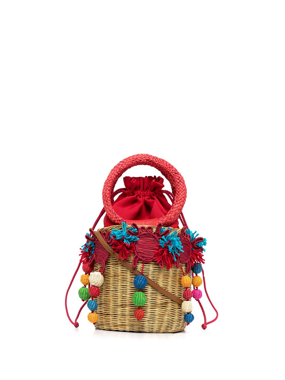 SERPUI Lauren crabs and balls bucket bag - Multicolour von SERPUI