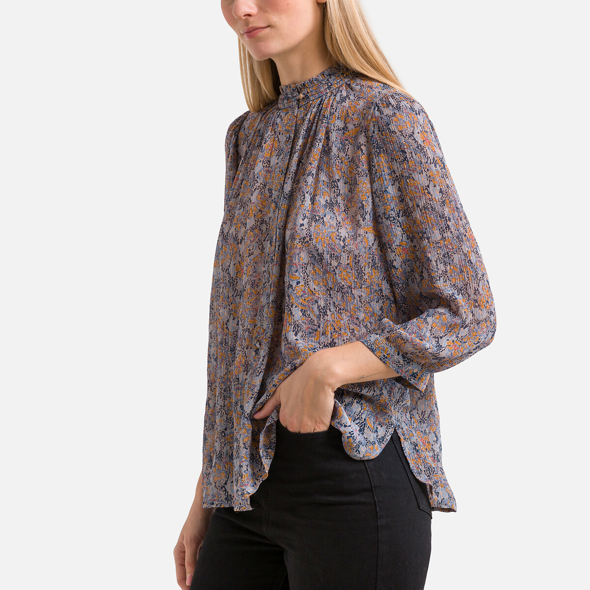 Bluse LYLEE, Blumenmuster von SESSUN