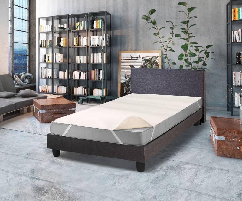 SETEX Matratzenauflage »Molton Spann, Auflage, Allergiker geeignet (Hausstauballergiker)«, strapazierfähiger Matratzenschutz, 90x200cm, 140x200 & weitere Grössen von SETEX