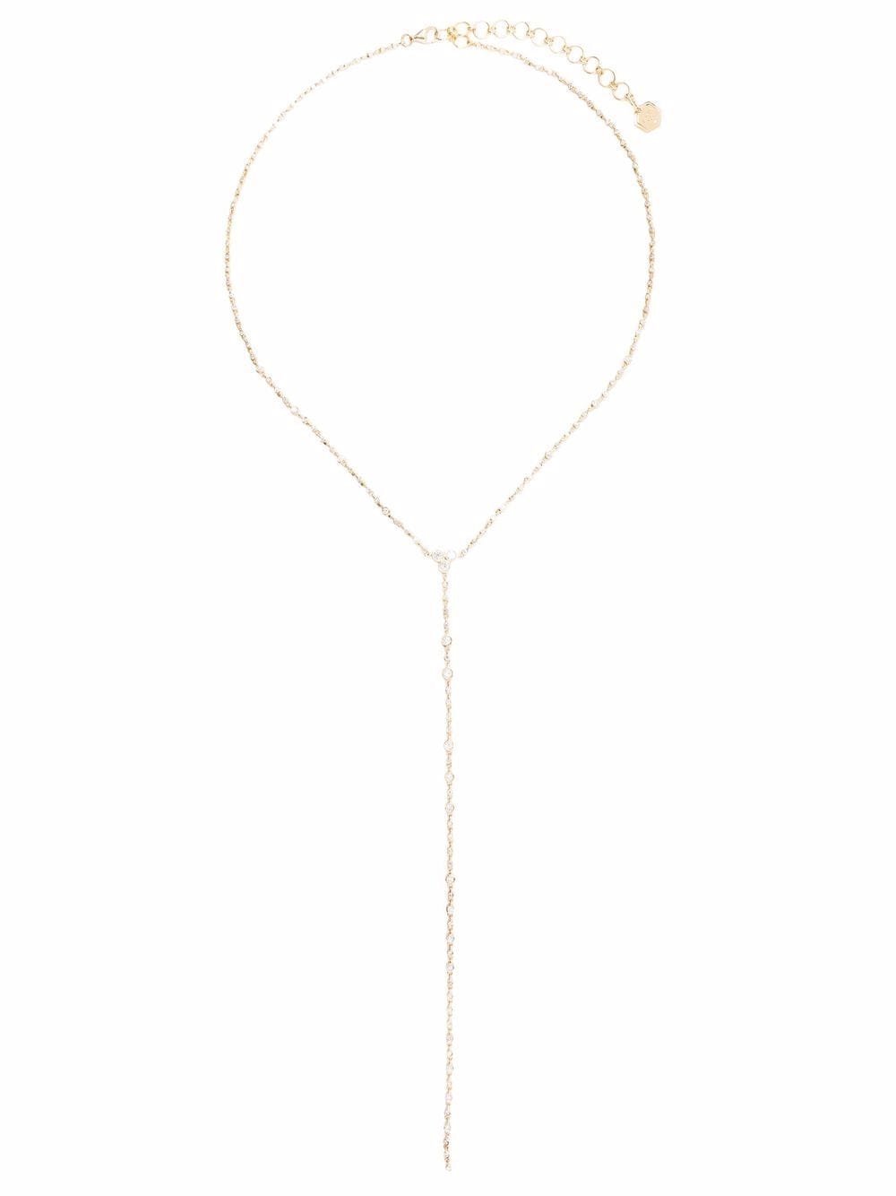 SHAY 18kt yellow gold Infinity diamond necklace von SHAY