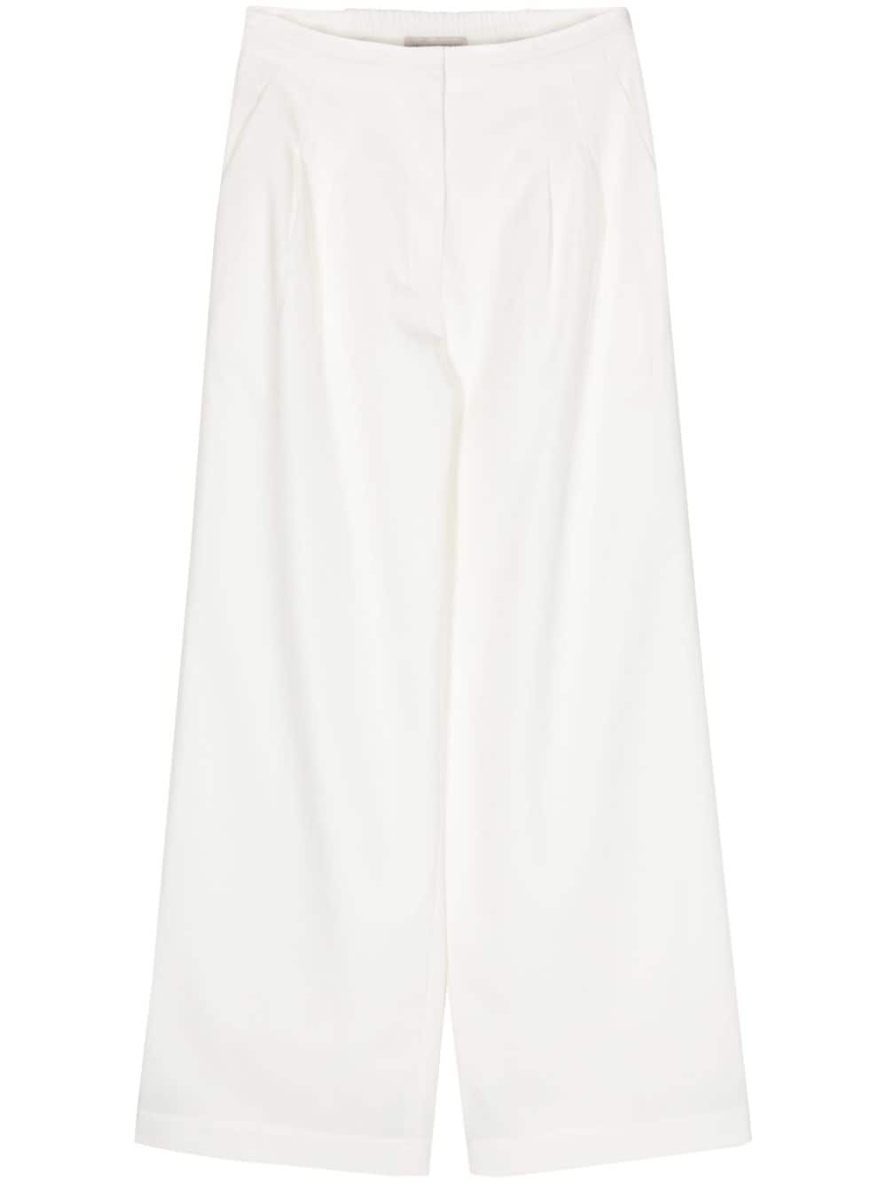 SHIATZY CHEN Plenteous Collection wide-leg trousers - White von SHIATZY CHEN