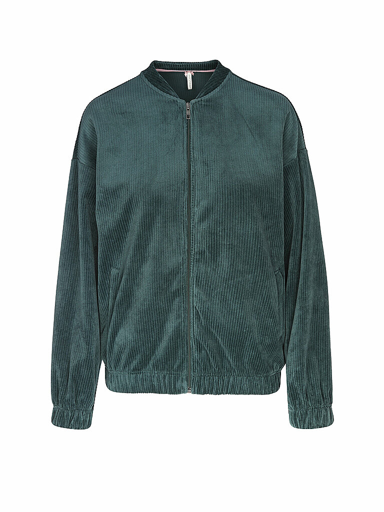 SHORT STORIES Loungewear Sweatjacke dunkelgrün | S SHORT STORIES Loungewear Sweatjacke dunkelgrün | S von SHORT STORIES