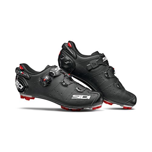 SIDI MTB Drako 2 SRS Carbon Ground - schwarz matt 47 von SIDI