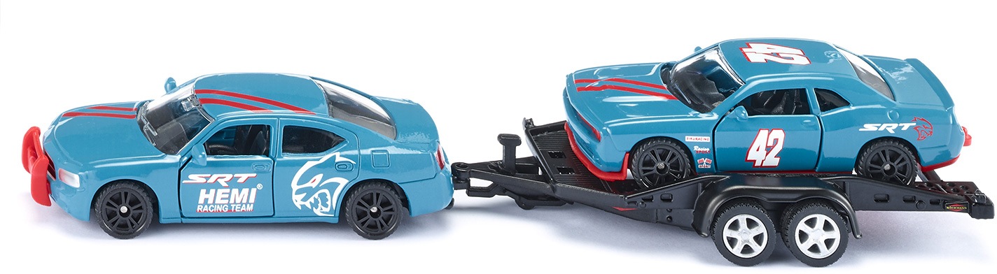 Siku Spielzeug-Auto »SIKU Super, Dodge Charger mit Dodge Challenger SRT Racing (2565)« von SIKU