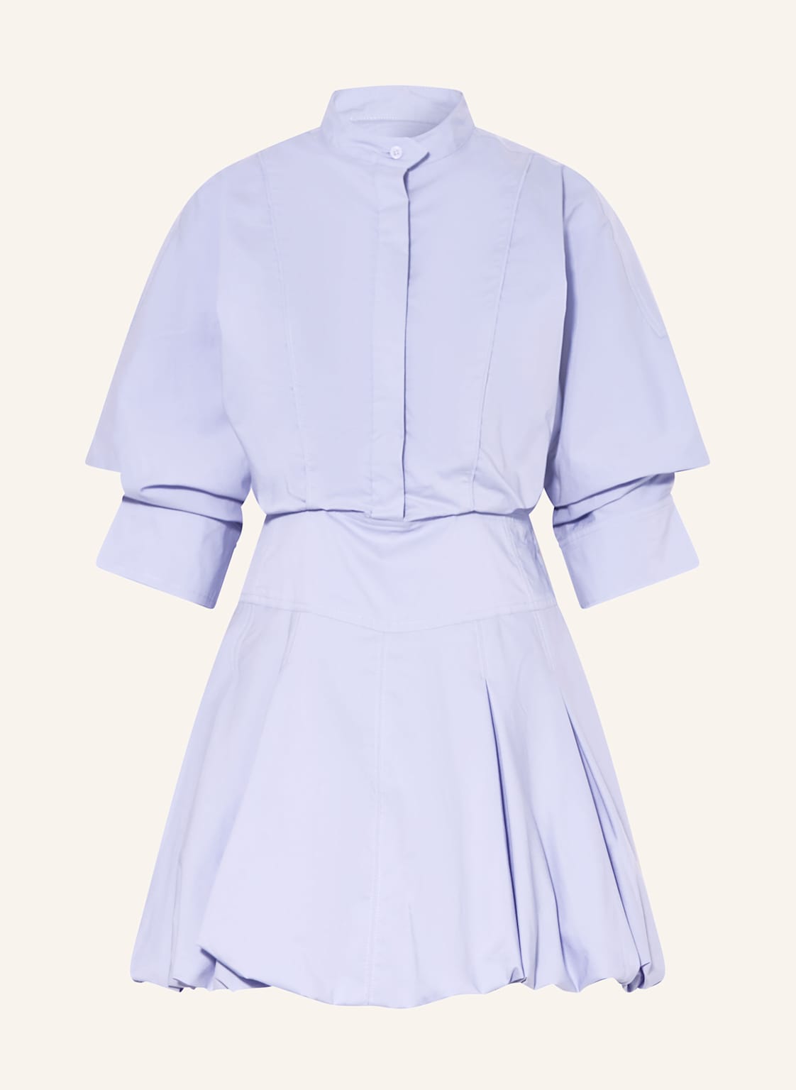Simkhai Kleid Effie Mit 3/4-Arm blau Simkhai Kleid Effie Mit 3/4-Arm blau von SIMKHAI