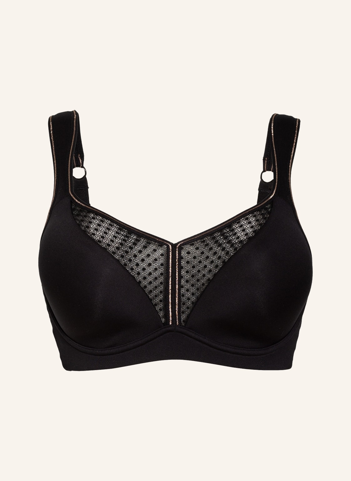 Simone Pérèle Sport-Bh Harmony Mit Glitzergarn schwarz Simone Pérèle Sport-Bh Harmony Mit Glitzergarn schwarz von SIMONE PÉRÈLE