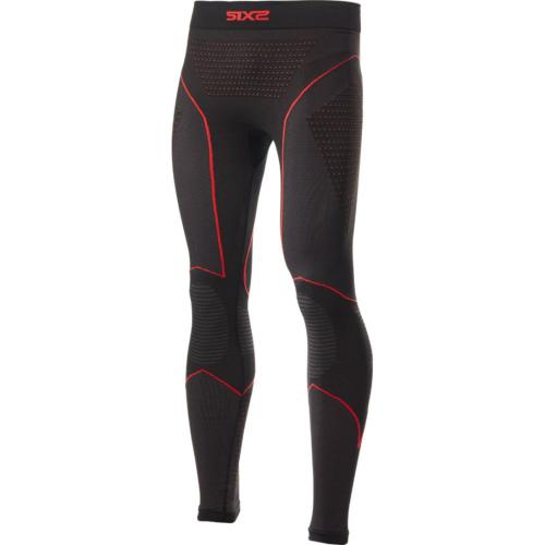 SIXS Funktionsunterhose-lang Blazefit PNXW CU - schwarz-rot (Grösse: XS/S) von SIXS