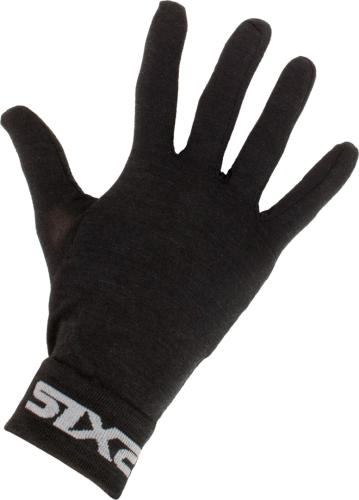 SIXS Unterhandschuh GLX Merino - schwarz (Grösse: S/M) von SIXS