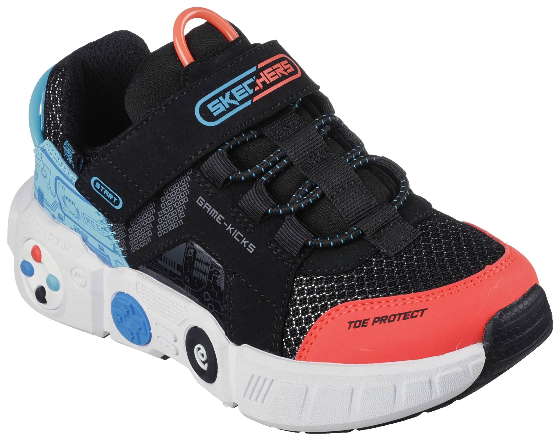 Skechers Kids Sneaker »GAMETRONIX-«, für Maschinenwäsche geeignet, Freizeitschuh, Halbschuh, Schnürschuh von SKECHERS Kids