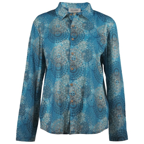 SKHOOP - Women's Flora Shirt - Bluse Gr L blau/türkis von SKHOOP