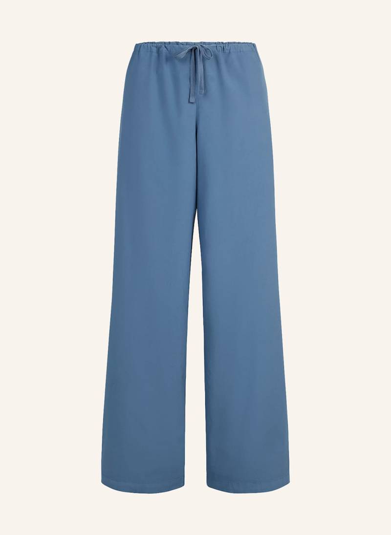 Skims Lounge-Hose Cotton Poplin beige von SKIMS