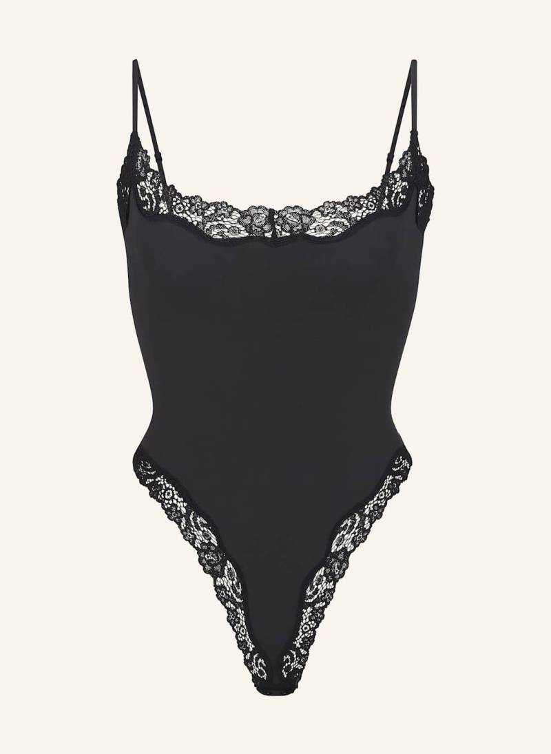 Skims String-Body Fits Everybody schwarz von SKIMS