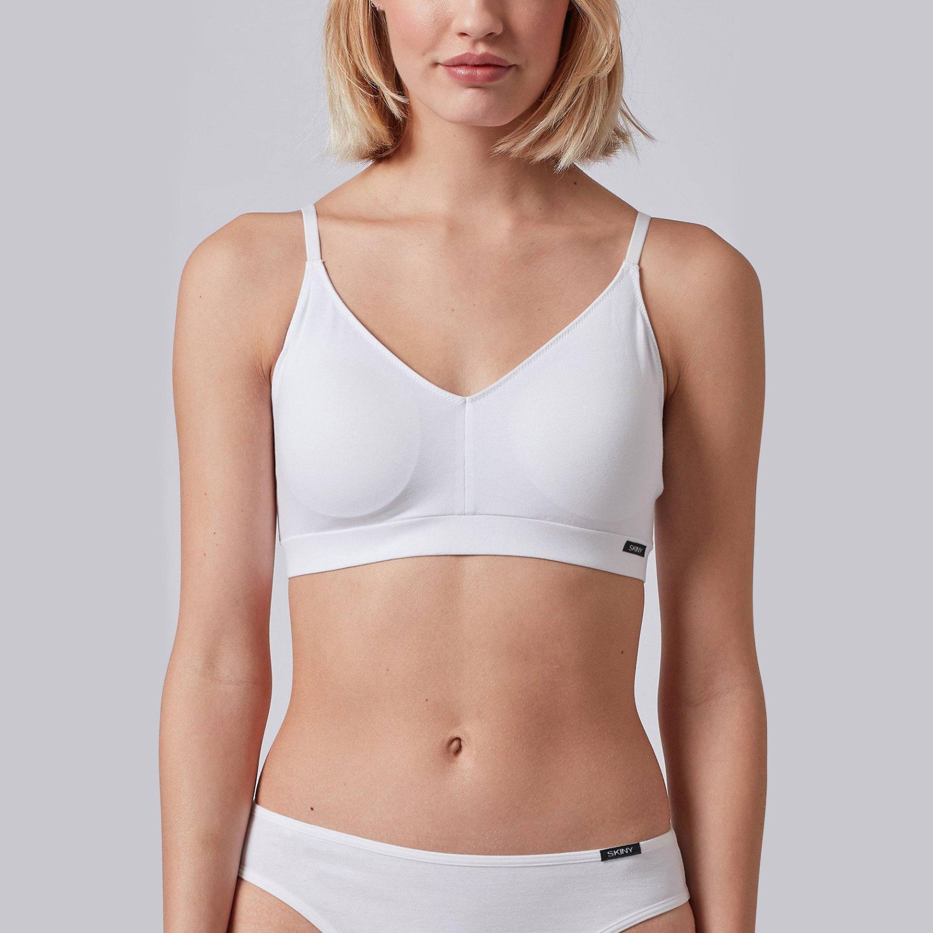 Bustier Mit Träger Damen Weiss 42 von Skiny