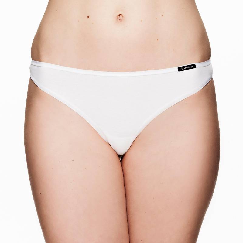 Duopack, String Damen Weiss L von Skiny