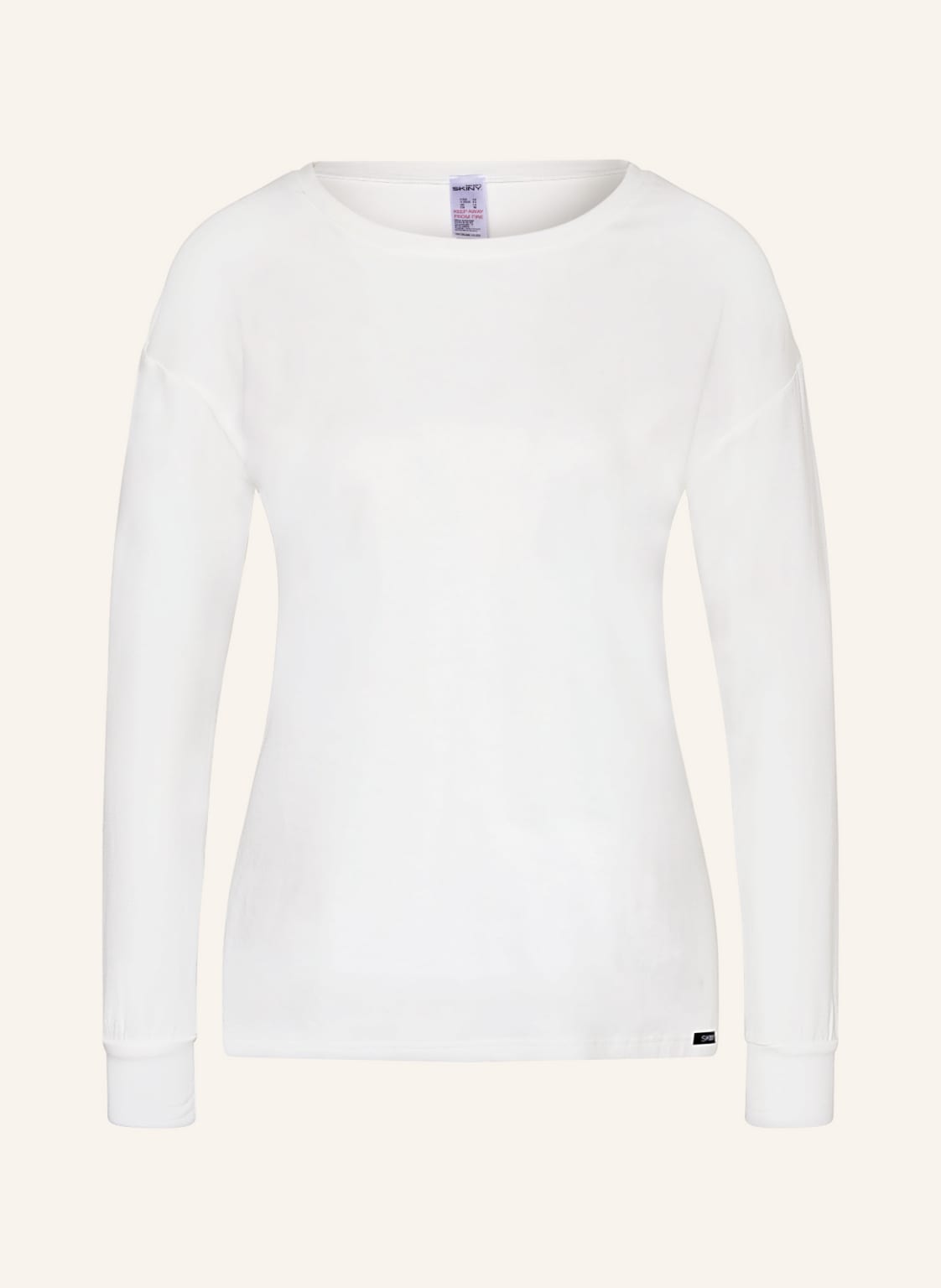 Skiny Schlafshirt Every Night In Mix & Match weiss von SKINY