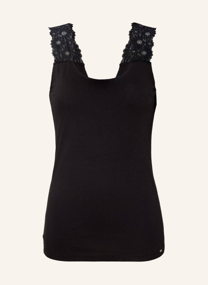 Skiny Top Every Day In Cotton schwarz von SKINY