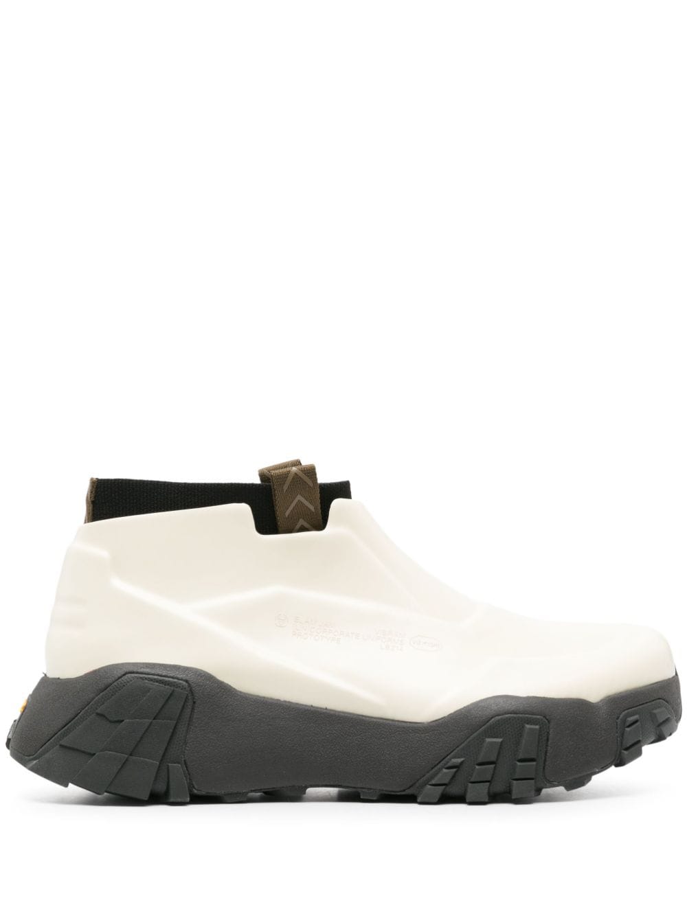 SLAM JAM X VIBRAM Rubber Core ankle boots - White von SLAM JAM X VIBRAM