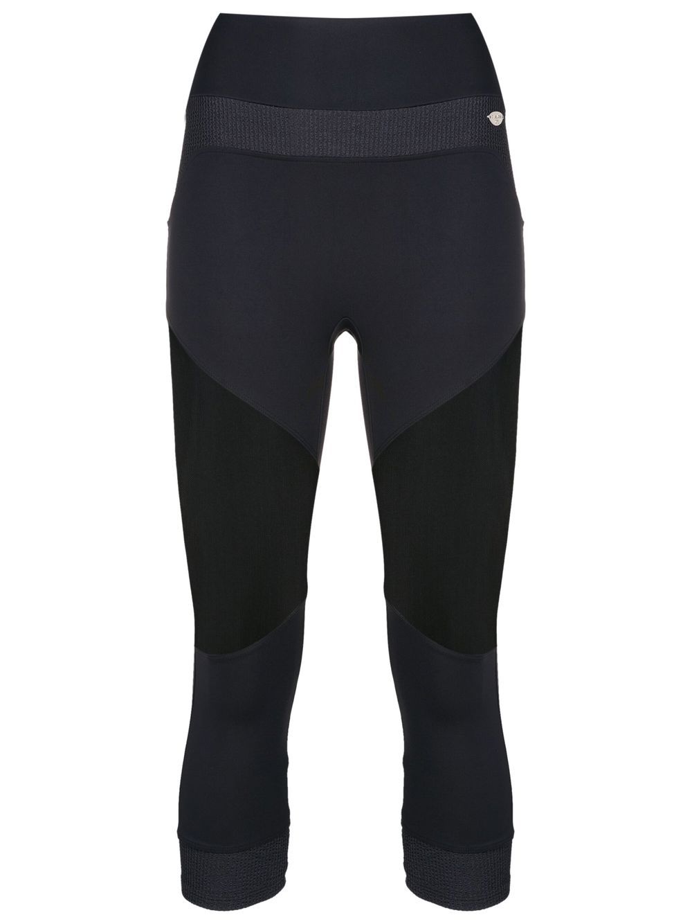 AMIR SLAMA GYM SLAMA GYM + MANLY cropped performance leggings - Black von AMIR SLAMA GYM