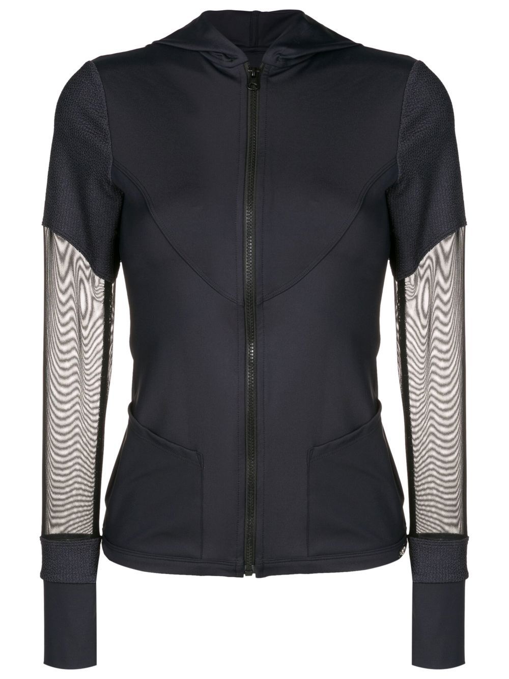 AMIR SLAMA GYM SLAMA GYM + MANLY performance track jacket - Black von AMIR SLAMA GYM