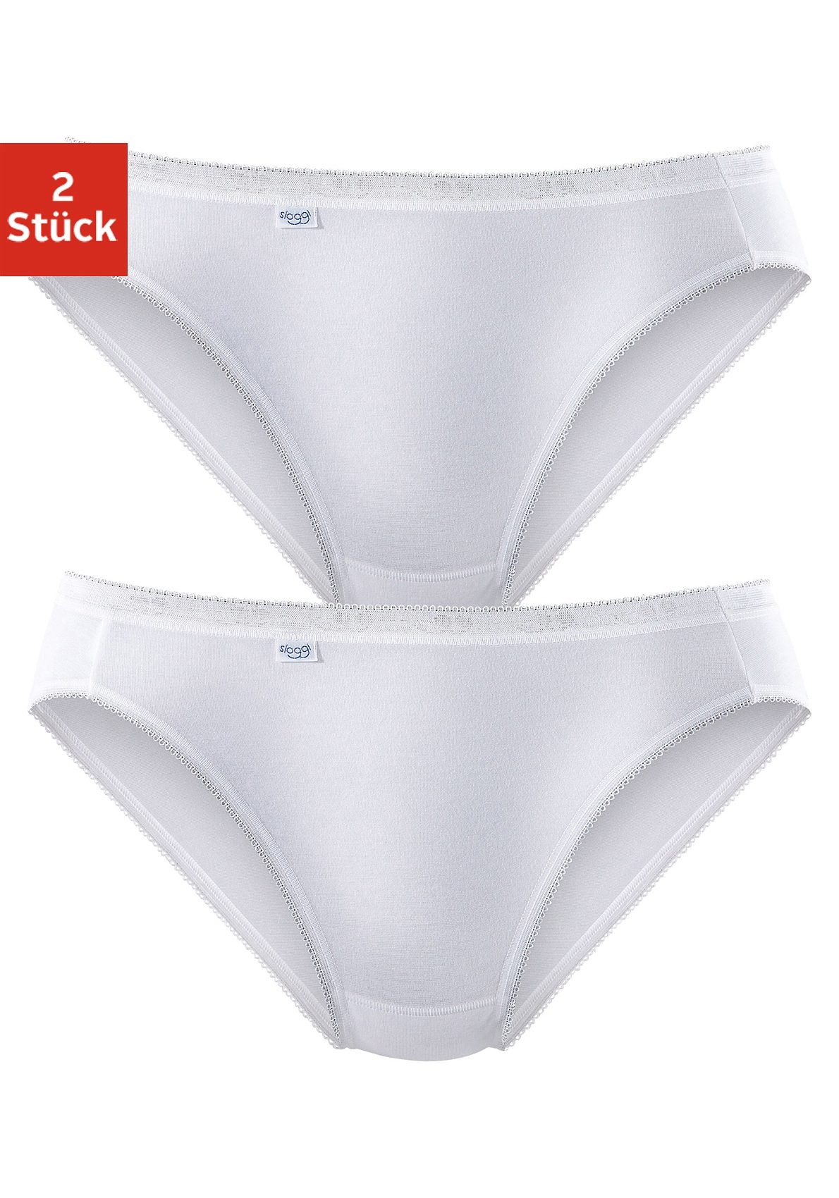 sloggi Jazz-Pants Slips »Basic+ Tai 2P«, (Packung, 2 St.) von sloggi