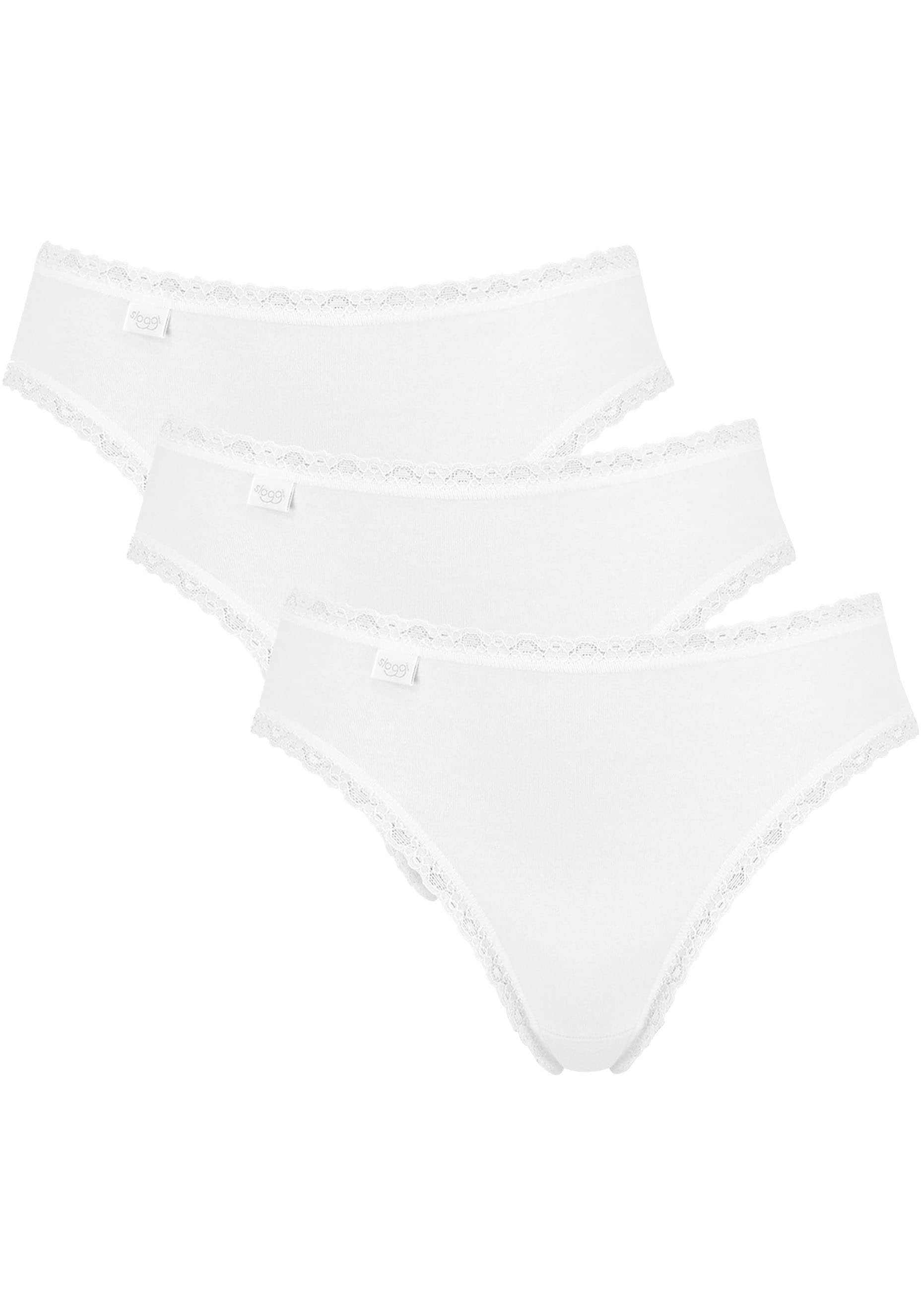 sloggi Taillenslip »24/7 Cotton Lace Tai C3P«, (3er Pack) von sloggi