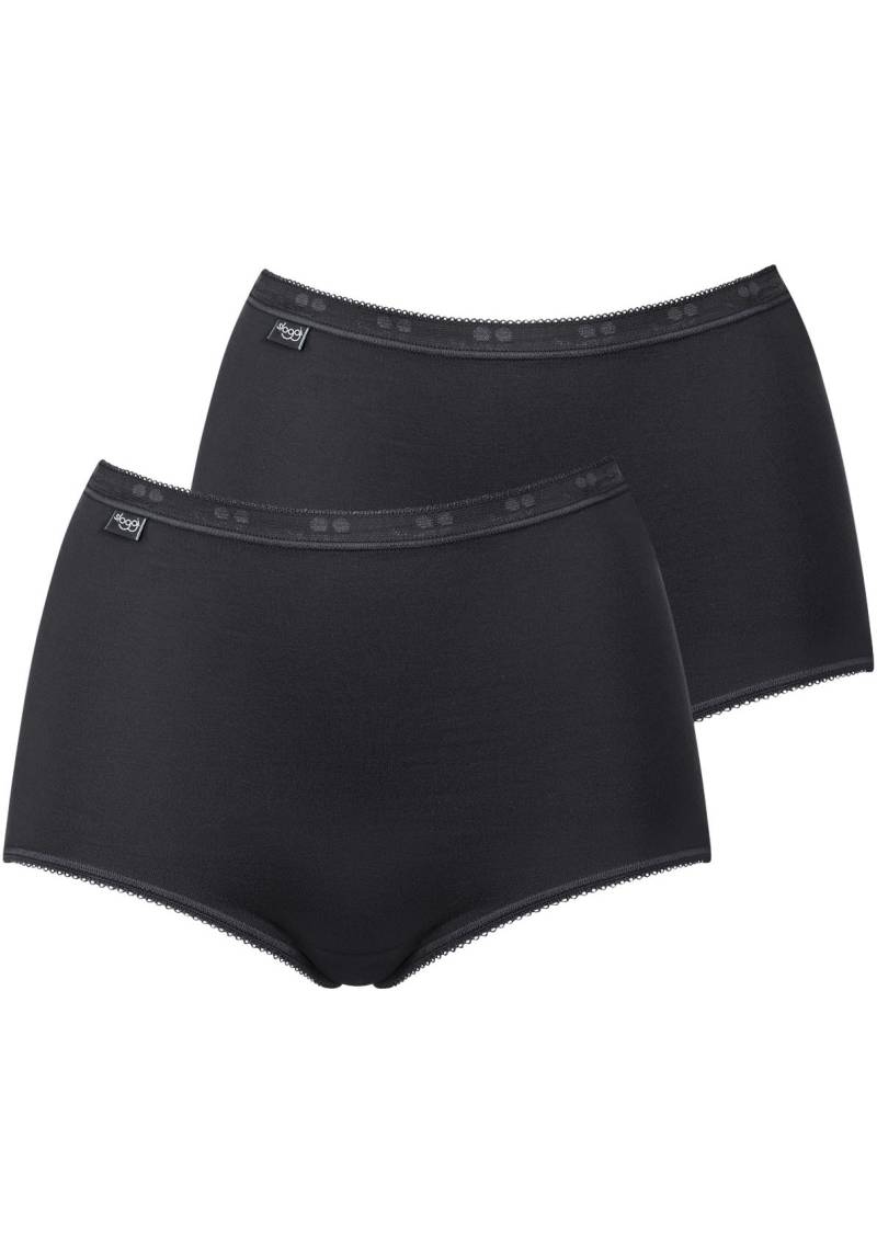 sloggi Slip »Basic+ Maxi 2P«, (2er Pack), perfekter Sitz von sloggi