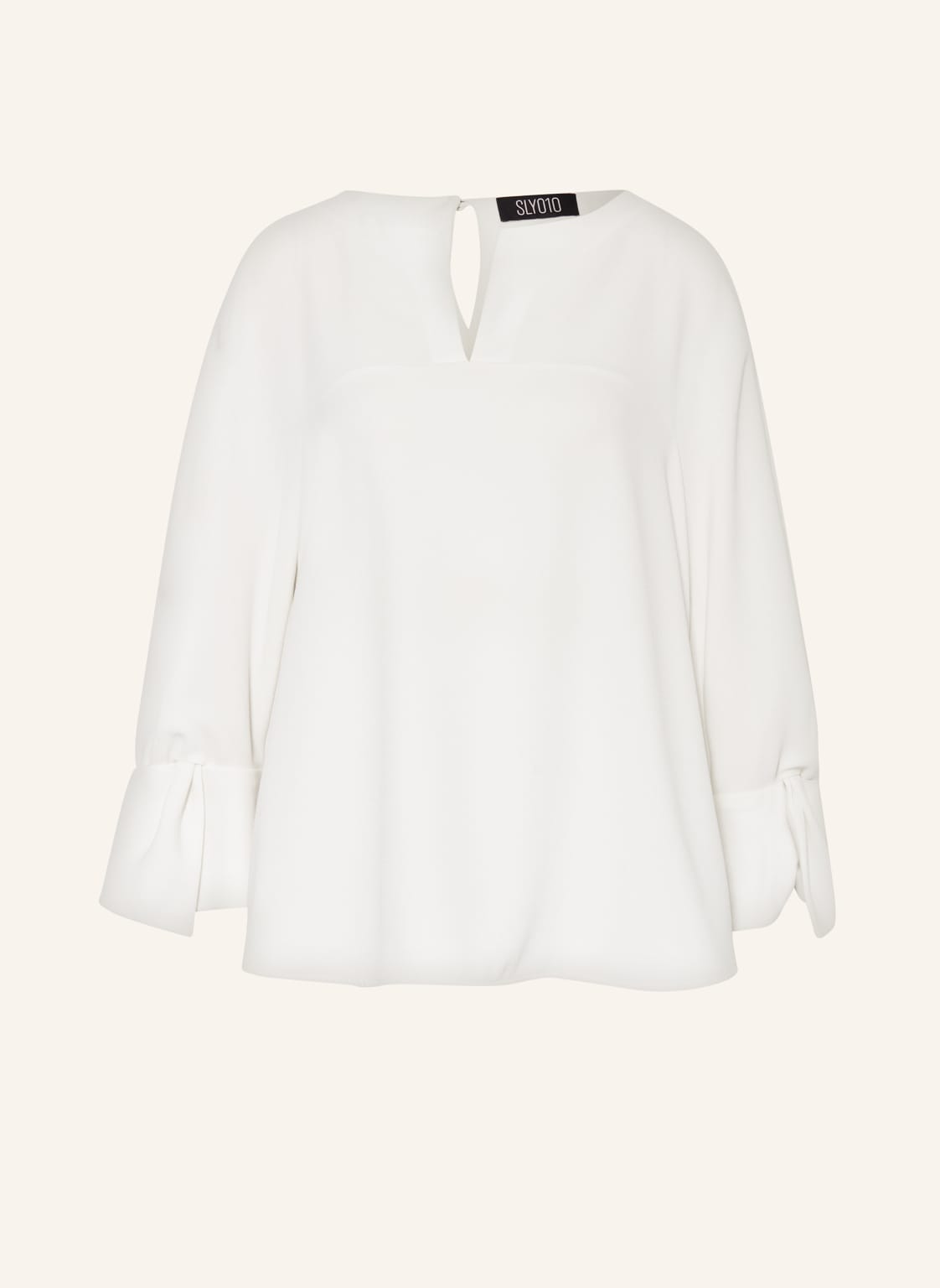 Sly 010 Blusenshirt Paola Mit 3/4-Arm weiss von SLY 010