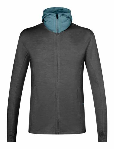 SN Super Natural M ALPINE HOODED JKT - pi grey m/hydro m (Grösse: XL) von SN Super Natural