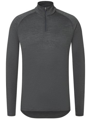 SN Super Natural M BASE 1/4 ZIP 175 - pirate grey mel (Grösse: S) von SN Super Natural