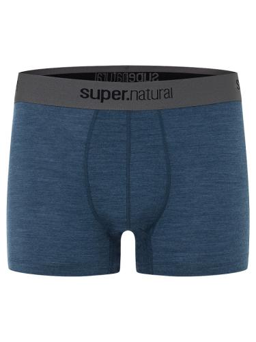 SN Super Natural M BASE MID BOXER 175 - Dark Denim Melang (Grösse: XXL) von SN Super Natural