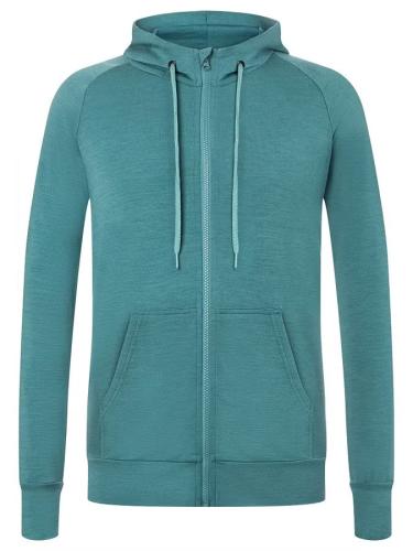 SN Super Natural M ESSENTIAL ZIP HOODIE - hydro (Grösse: XXL) von SN Super Natural