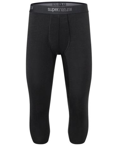 SN Super Natural M TUNDRA175 TIGHT 3/4 - jet black (Grösse: L) von SN Super Natural