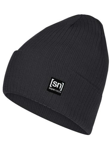 SN Super Natural RIFFLER BEANIE - jet black (Grösse: one si) von SN Super Natural