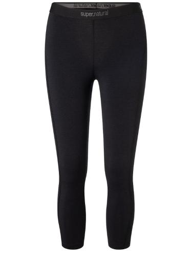 SN Super Natural W ARCTIC230 TIGHT 3/4 - jet black (Grösse: L) von SN Super Natural