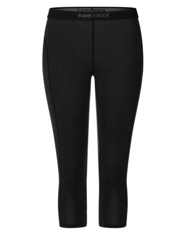 SN Super Natural W BASE 3/4 TIGHT 175 - Jet Black (Grösse: XL) von SN Super Natural