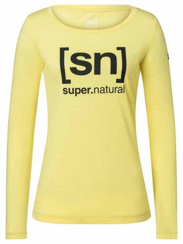 SN Super Natural W ESSENTIAL I.D. LS - charlock/urb chic (Grösse: XL) von SN Super Natural