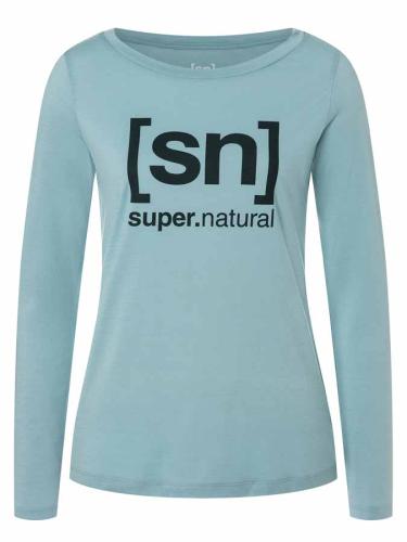 SN Super Natural W ESSENTIAL I.D. LS - cloud blue/urb ch (Grösse: L) von SN Super Natural