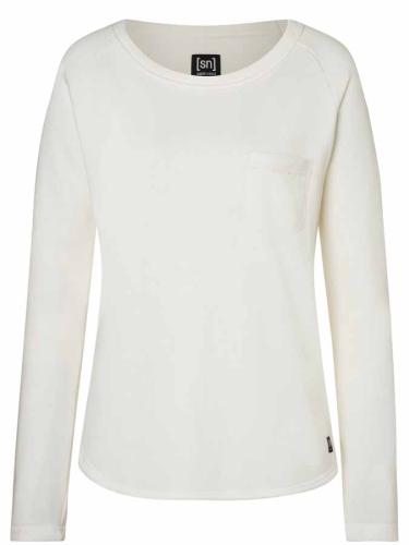 SN Super Natural W KNIT CREW - Fresh White (Grösse: L) von SN Super Natural